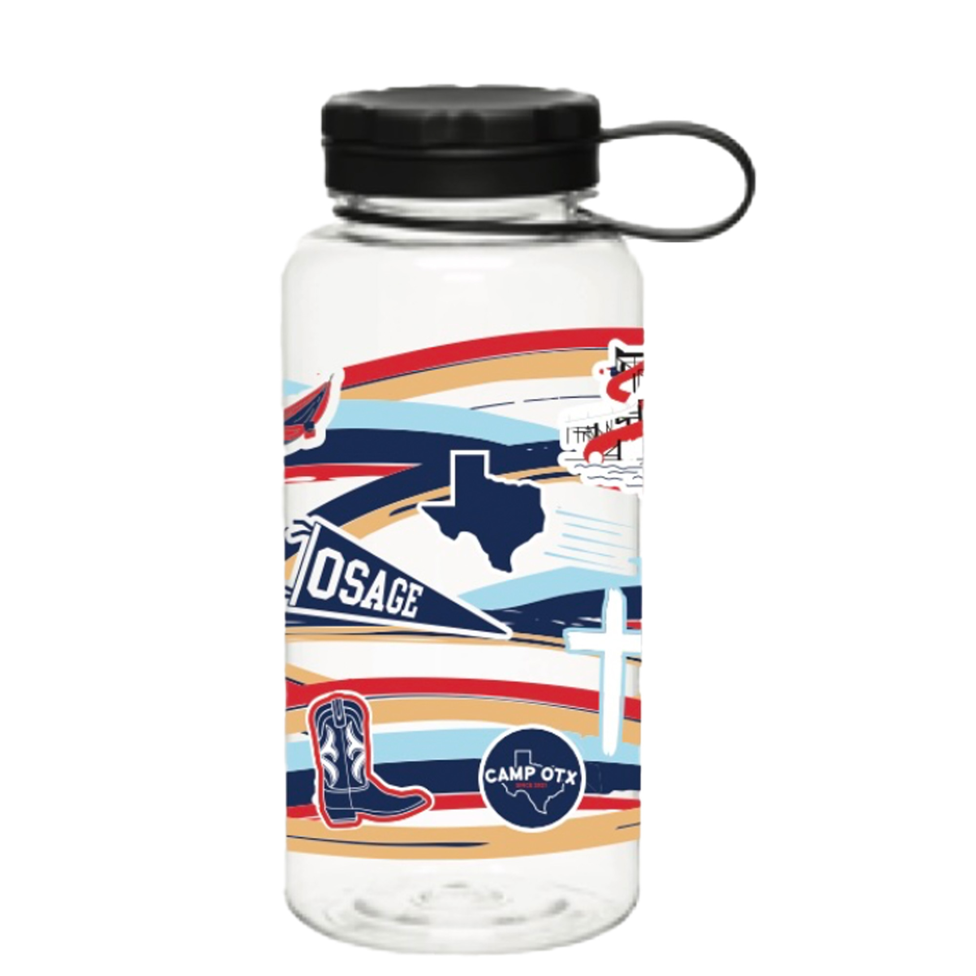 Camp Icons Waterbottle