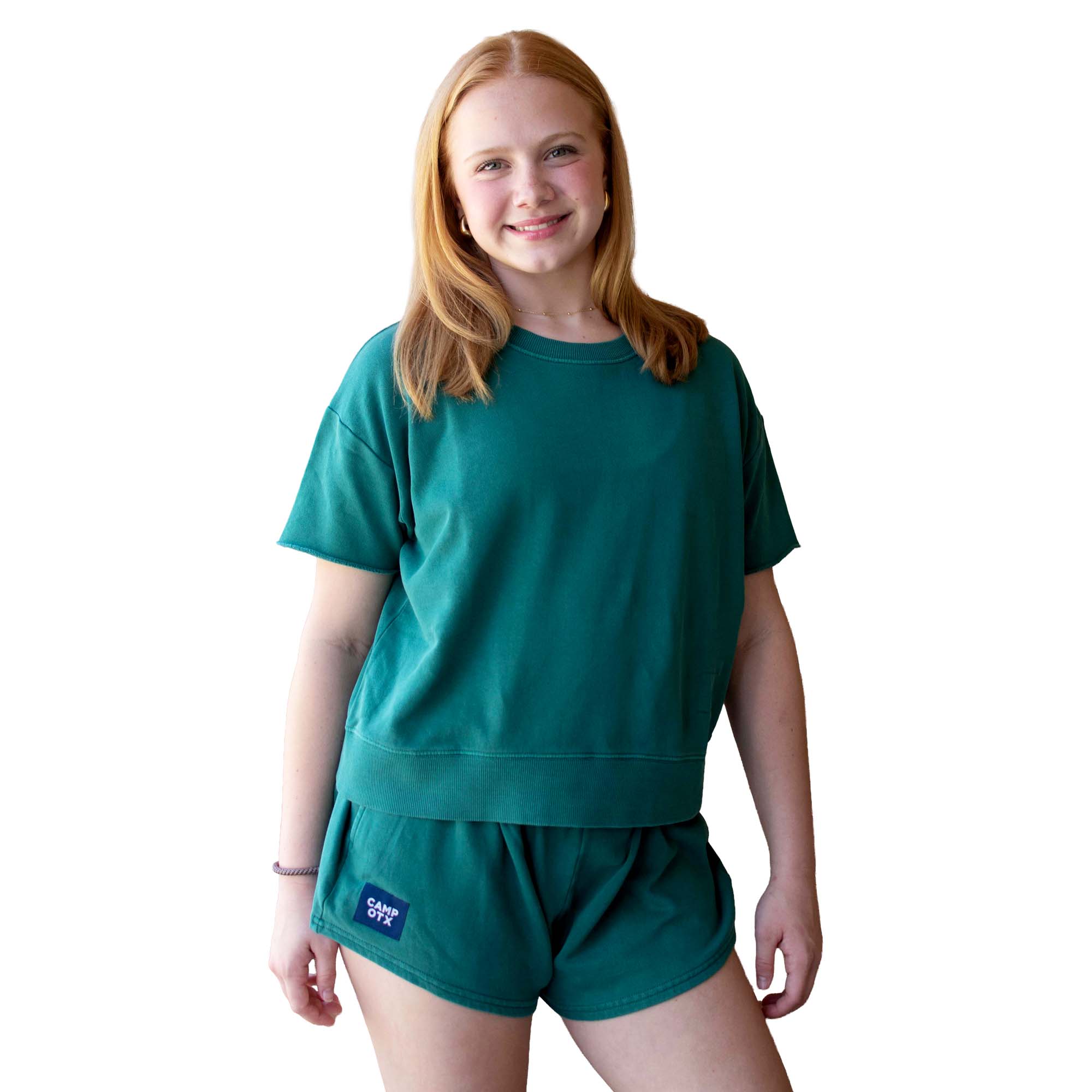 Short Sleeve Sweatshirt '26 Alpine Green